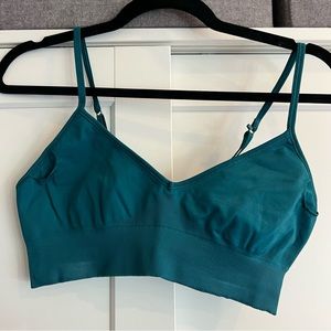 Lululemon Teal Yoga Bra